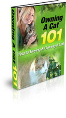 Product picture HOT! Owning A Cat 101 Guide ebook with Private Label Rights